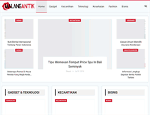 Tablet Screenshot of malangantik.com